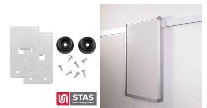 Stas Papergrip Hanger set - Whiteboard hanging system